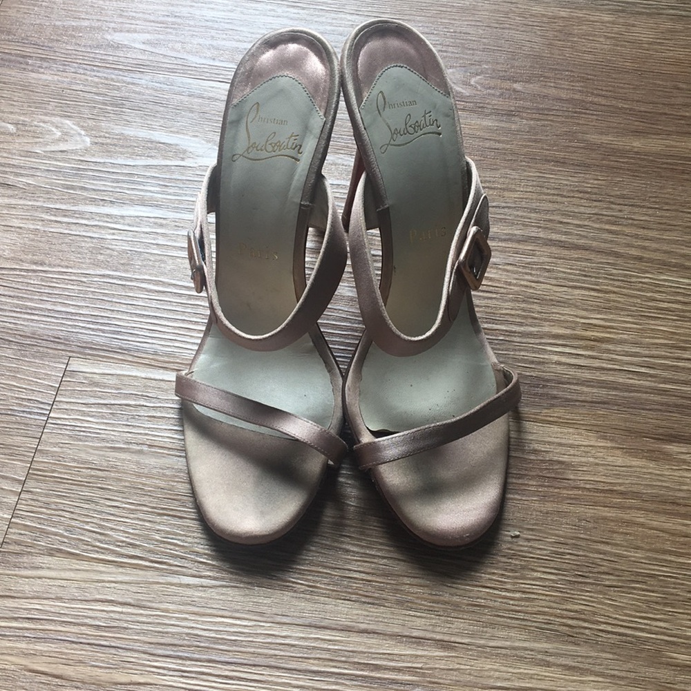 Silk Louboutins (one is size 39 one is size 40)